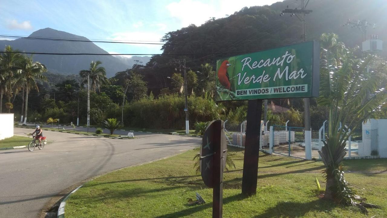 Chale No Condominio Verde Mar Na Praia Da Cocanha Caraguatatuba Exterior foto